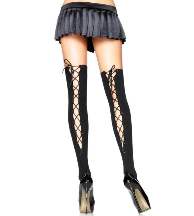 French Lace Thigh Highs